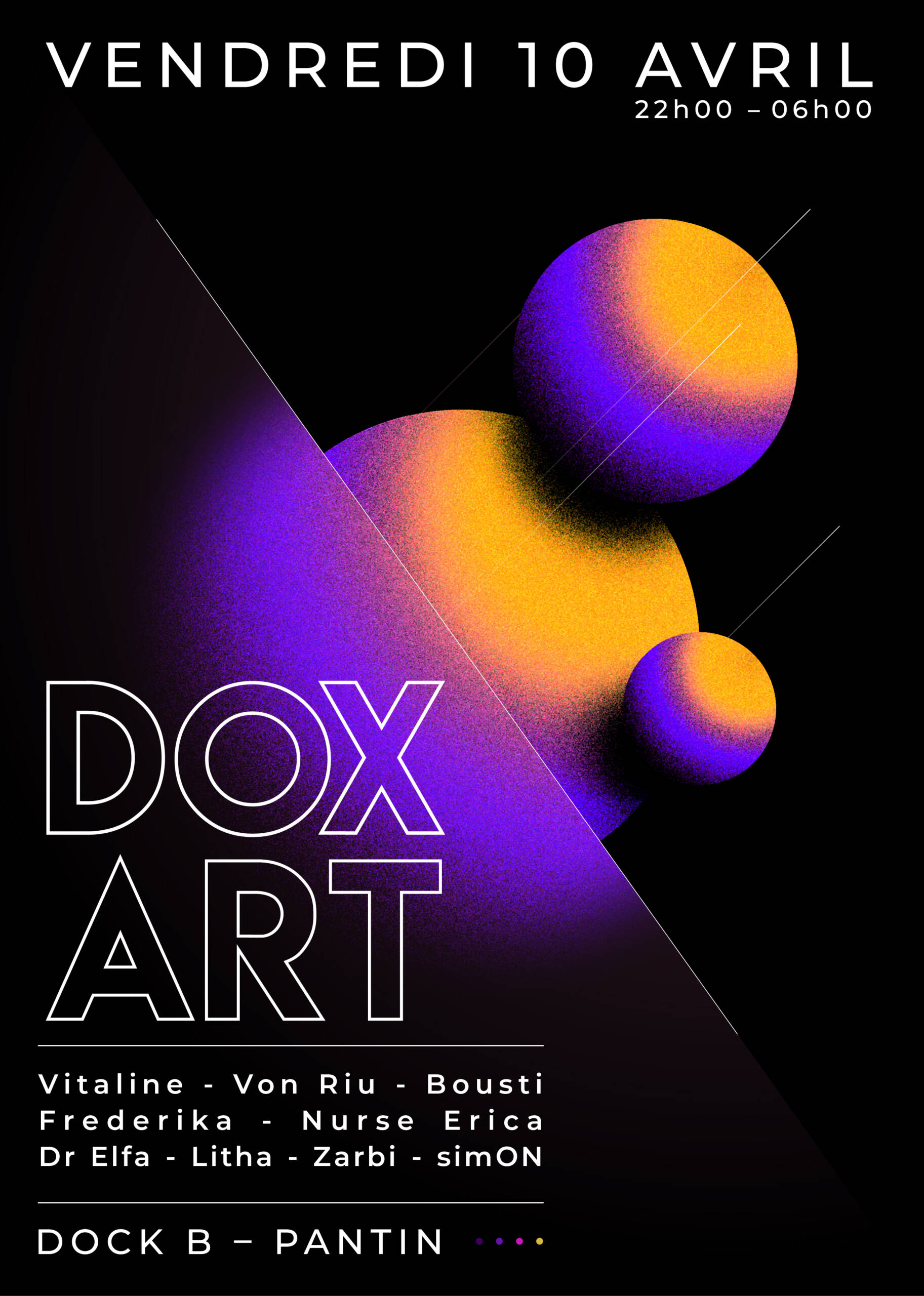Dox’art : Vitaline · Von Riu · Bousti and more