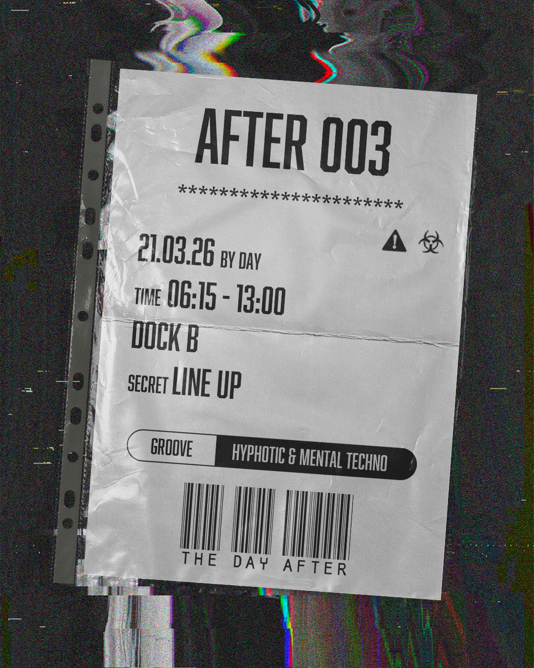 THE DAY AFTER 03 : GROOVE / HYPNOTIC & MENTAL TECHNO
